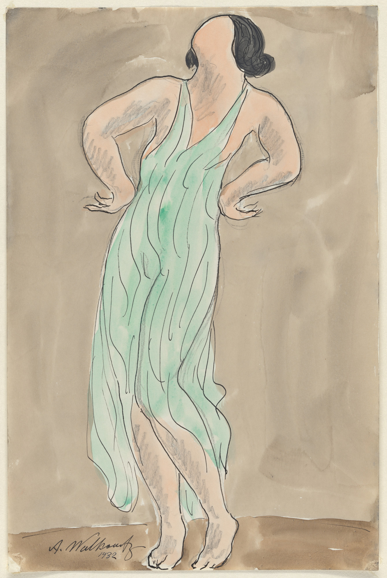 Abraham Walkowitz. Isadora Duncan