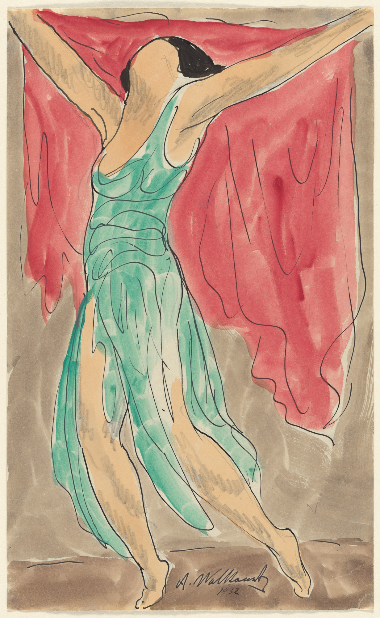 Abraham Walkowitz. Isadora Duncan