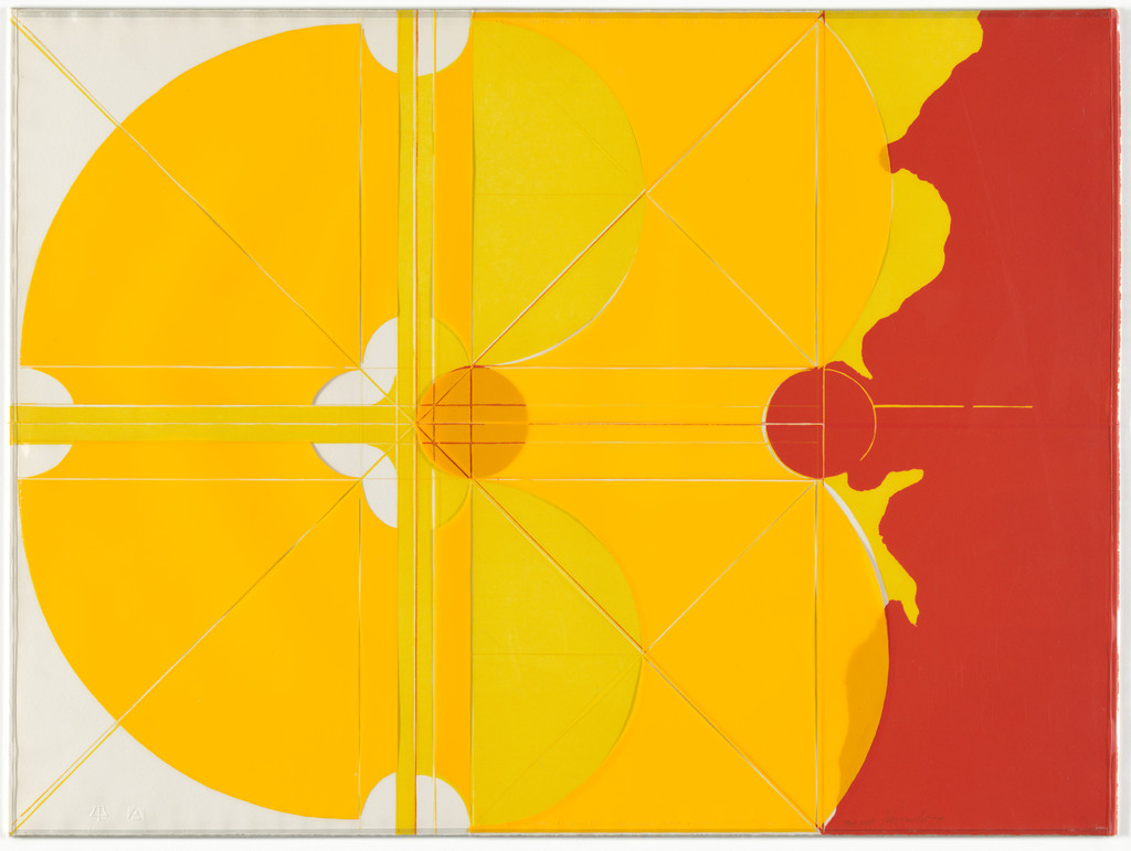 Male and Female Seal II from the series Tamarind Squares