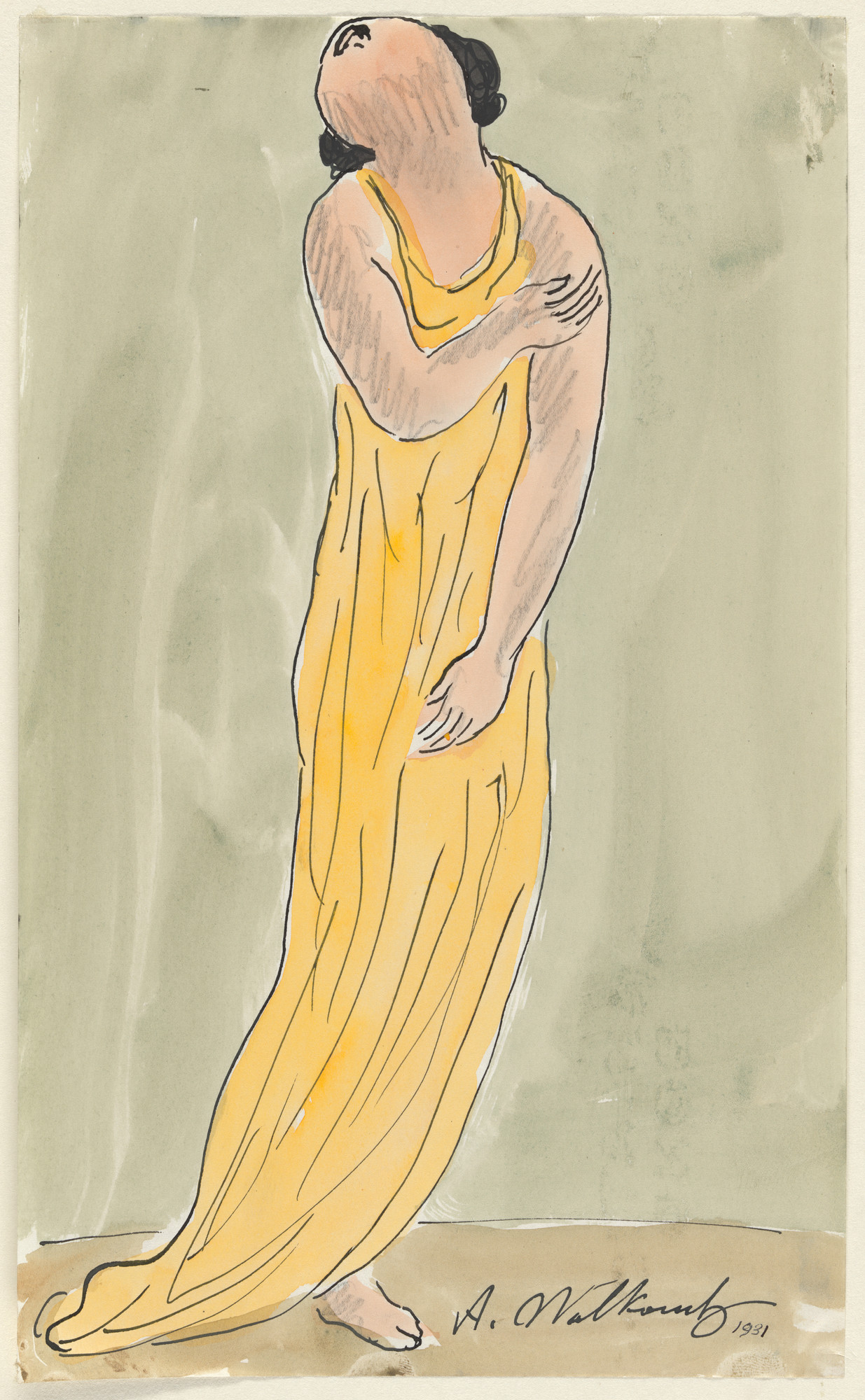 Abraham Walkowitz. Isadora Duncan