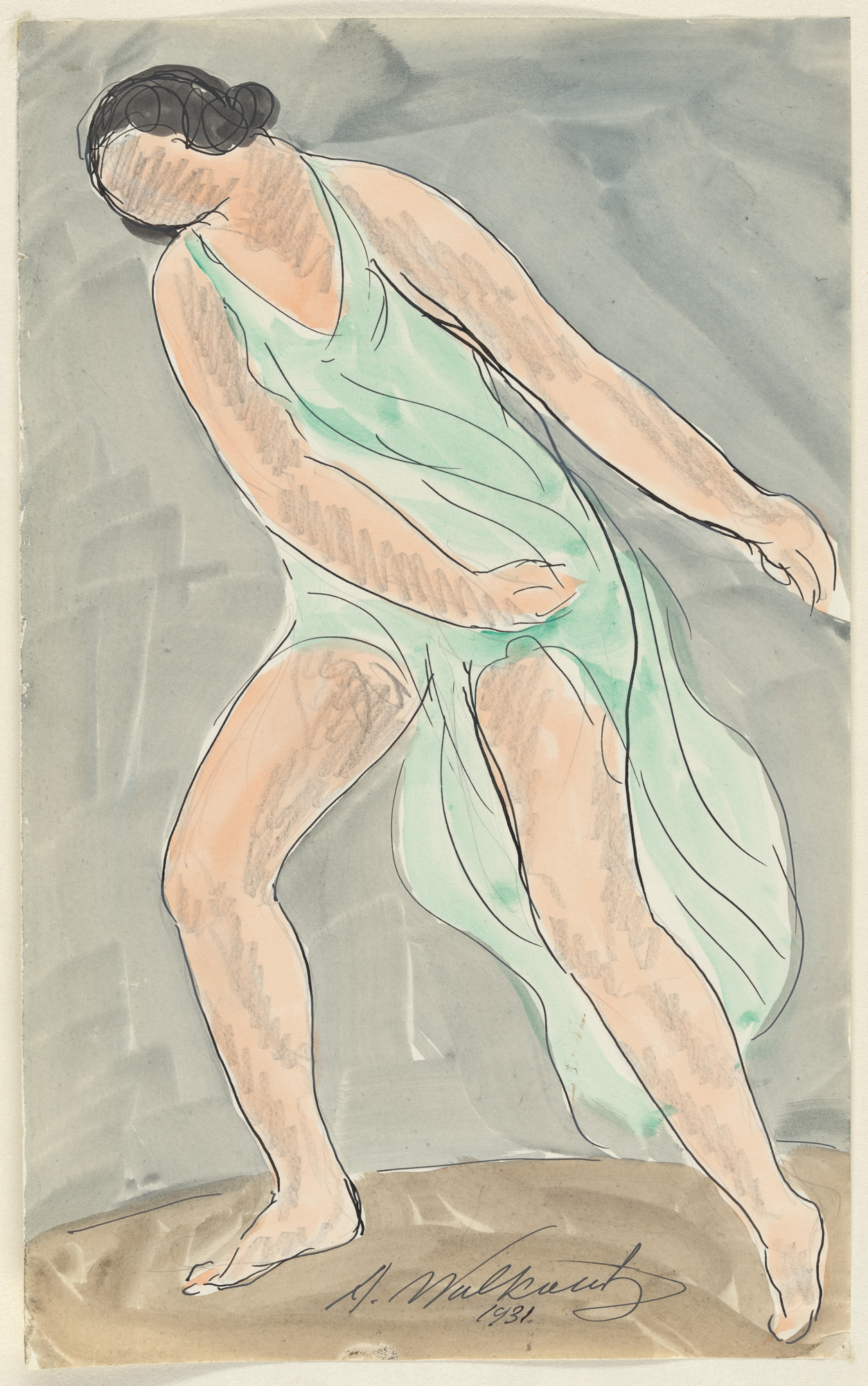 Abraham Walkowitz. Isadora Duncan