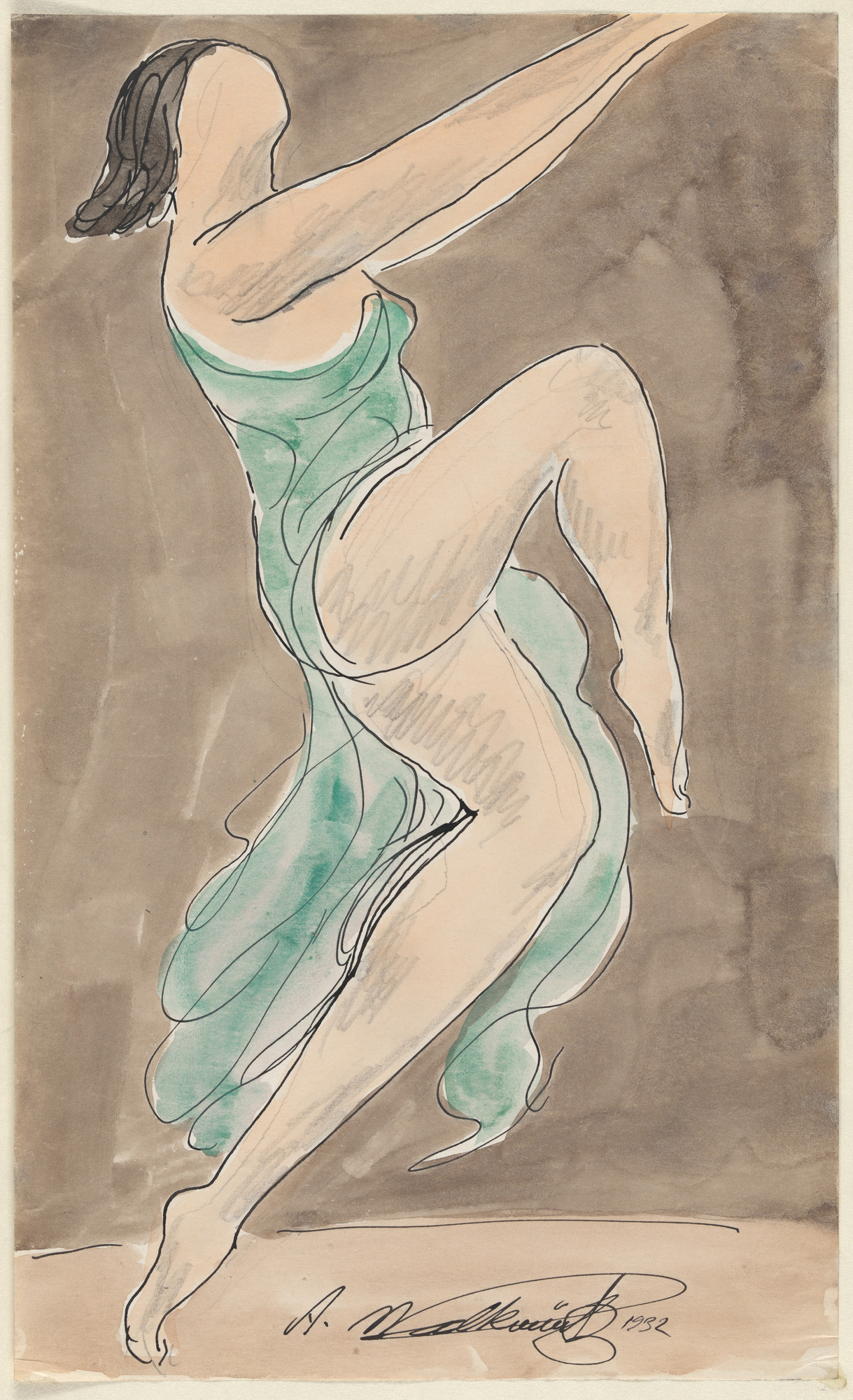 Abraham Walkowitz. Isadora Duncan