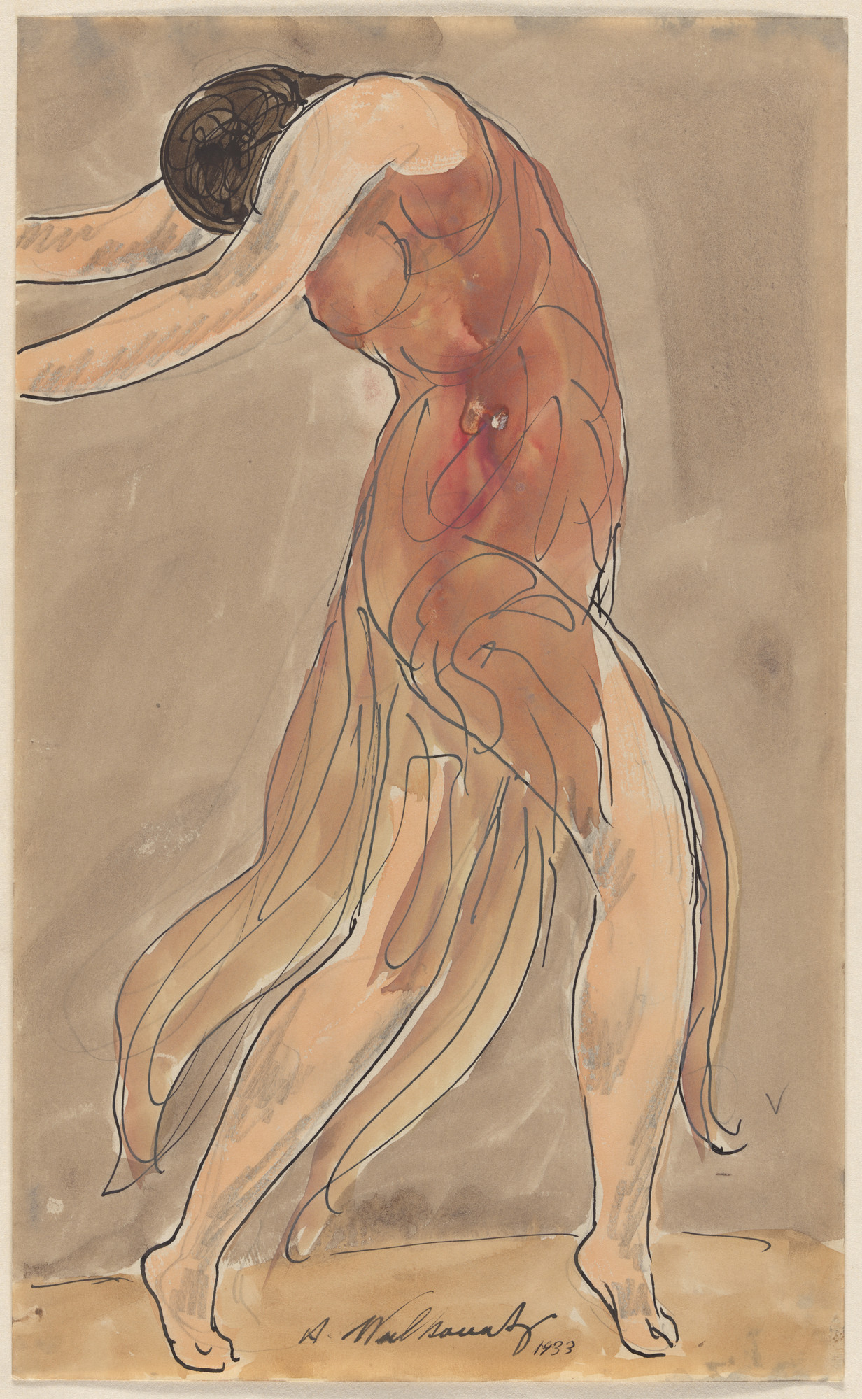 Abraham Walkowitz. Isadora Duncan