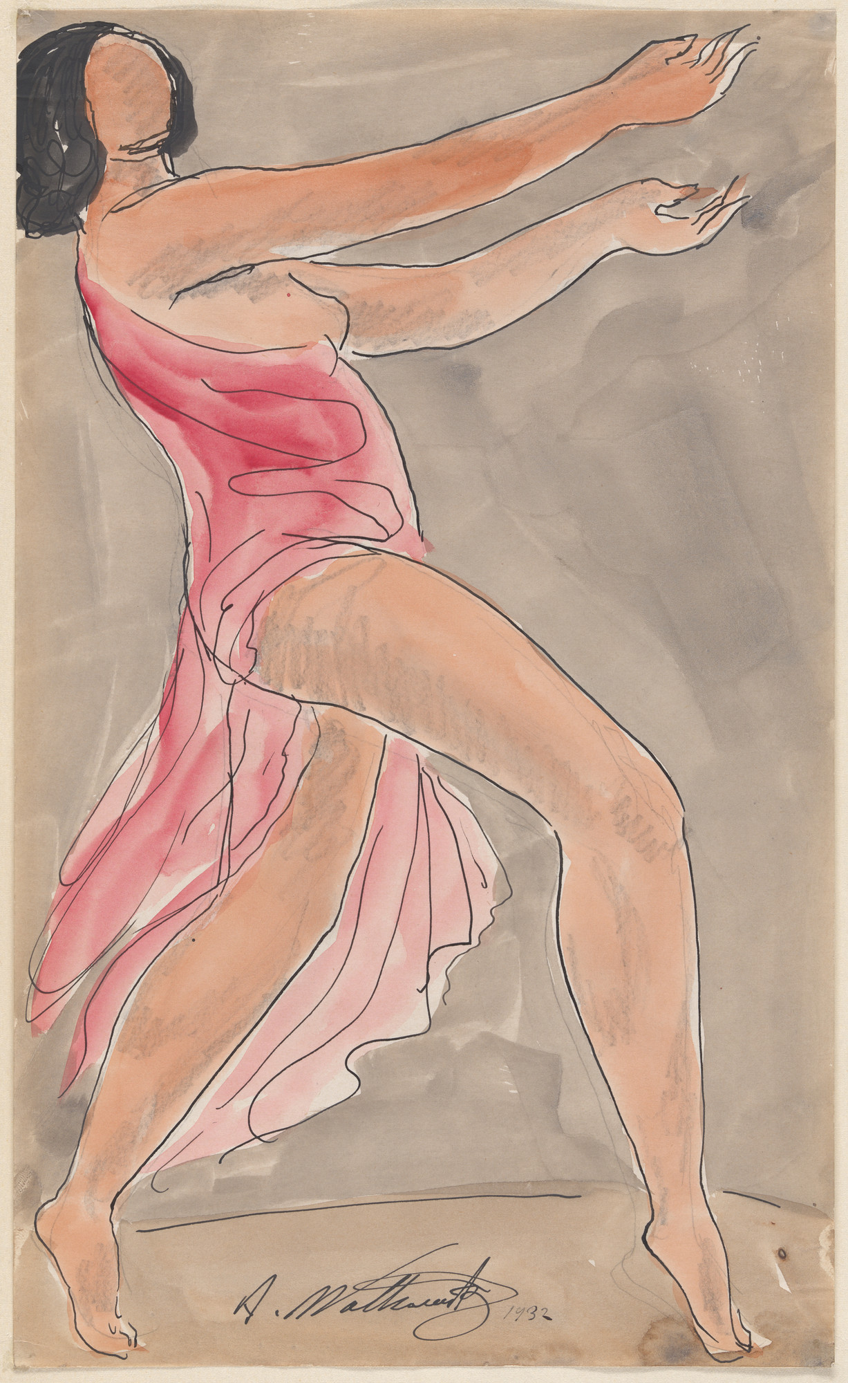 Abraham Walkowitz. Isadora Duncan