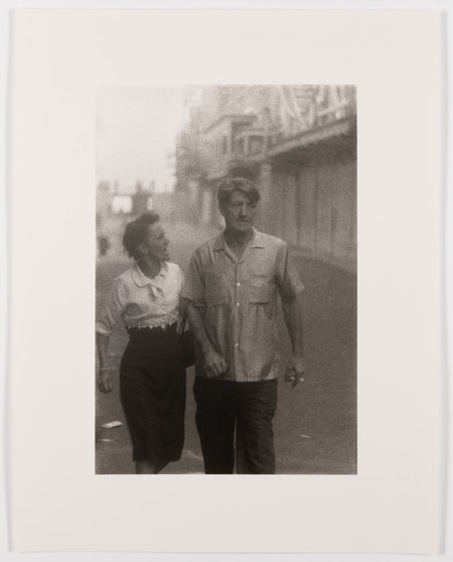 Couple arguing, Coney Island, N.Y., 1960