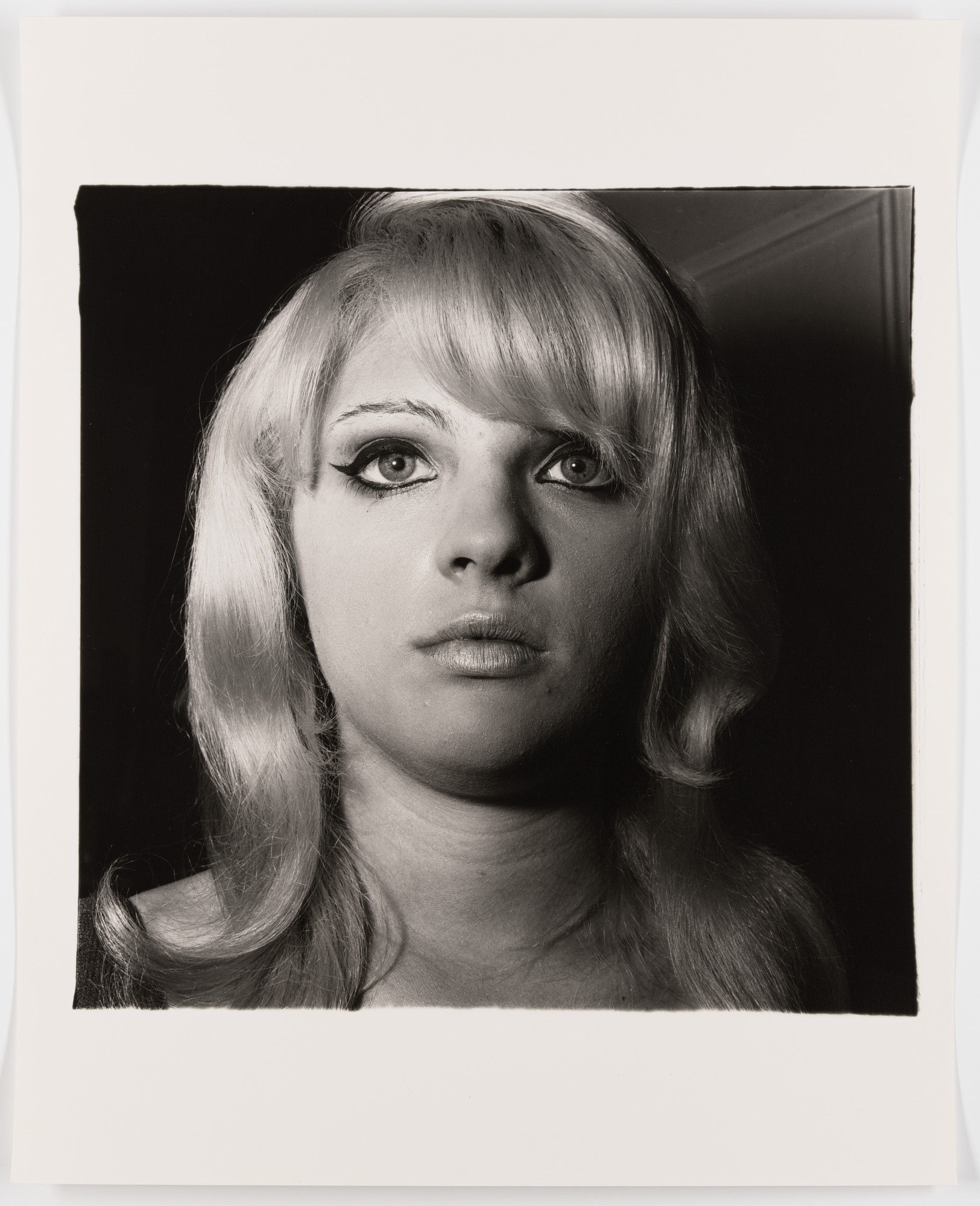 Diane Arbus. Blonde girl with shiny lipstick, N.Y.C., 1967