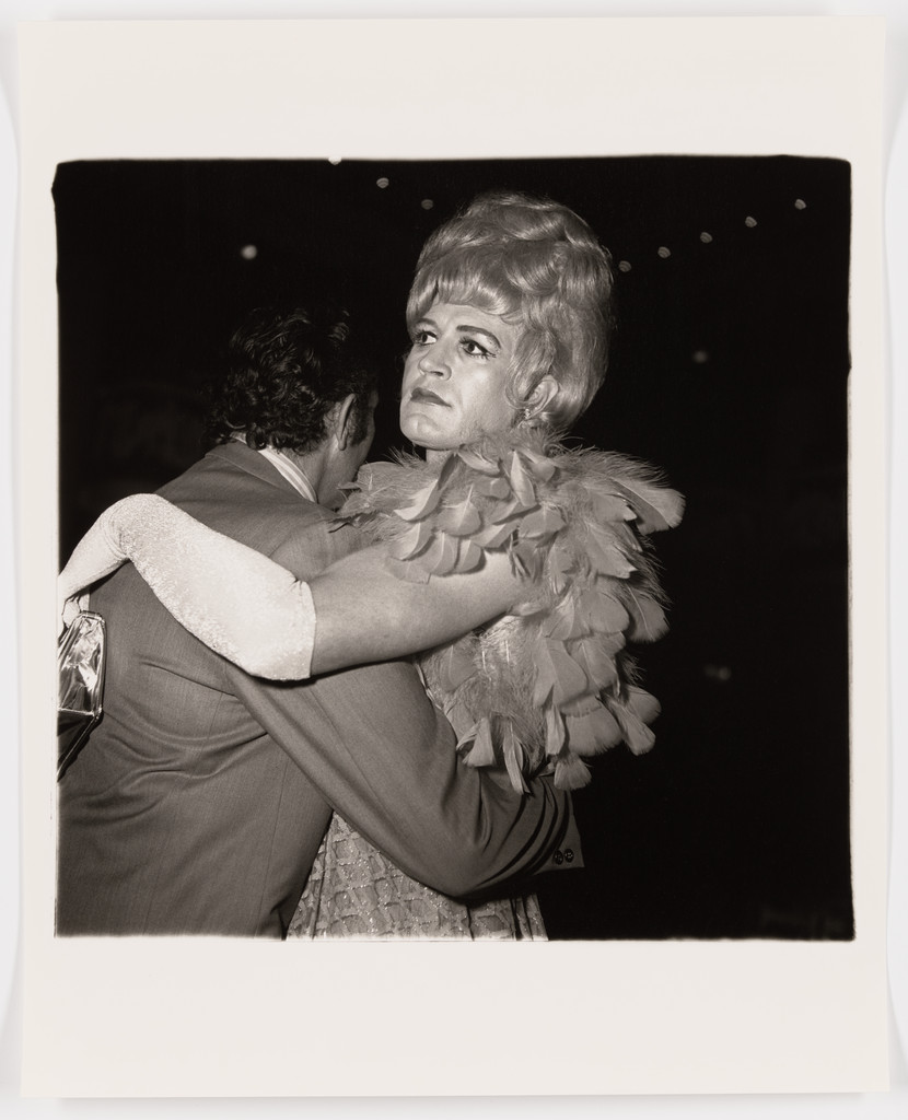 Two men dancing at a drag ball, N.Y.C., 1970, Diane Arbus, 1970