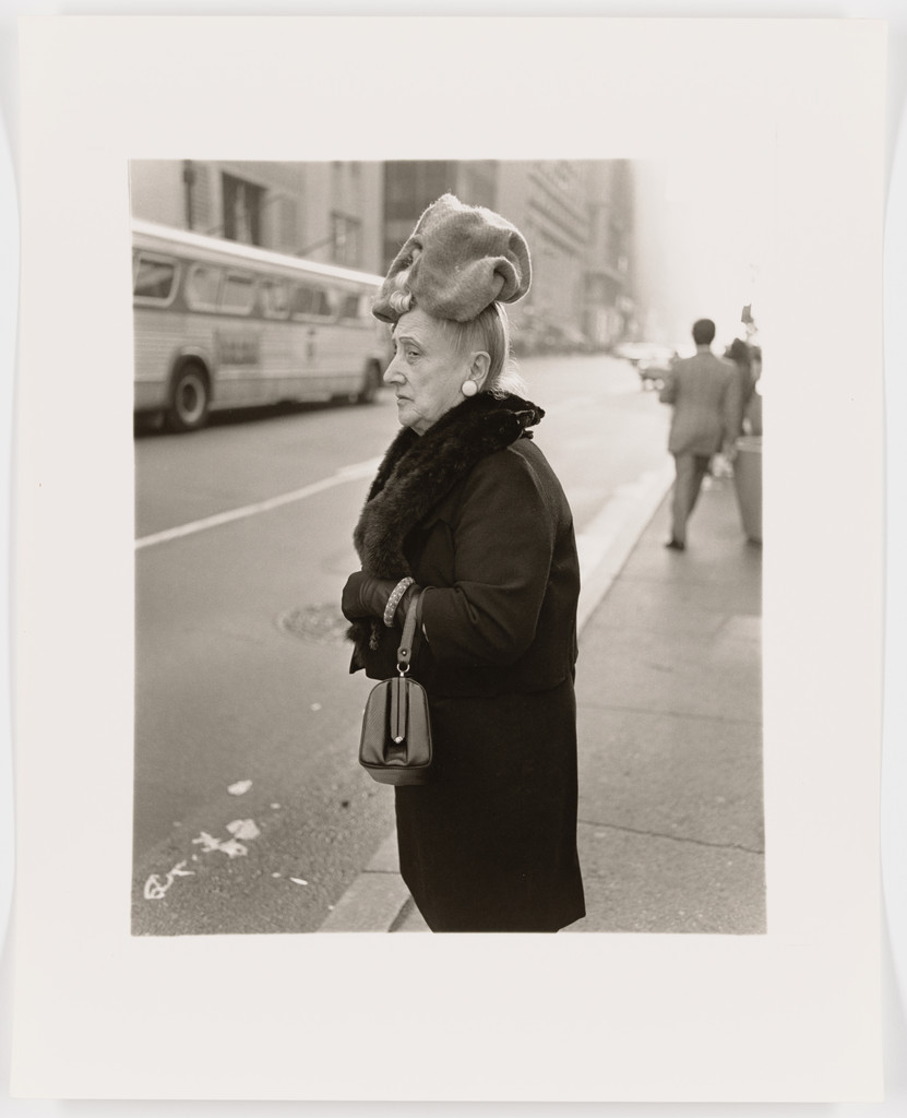 Woman in a floppy hat, N.Y.C., 1971