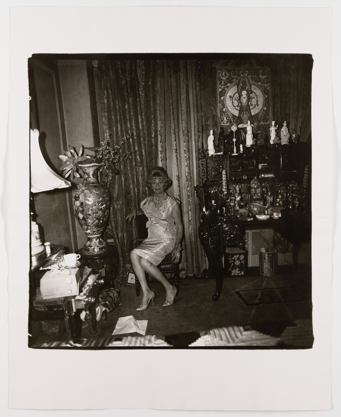 Diane Arbus. Widow, bedroom 55th St., N.Y.C., 1963. 1963
