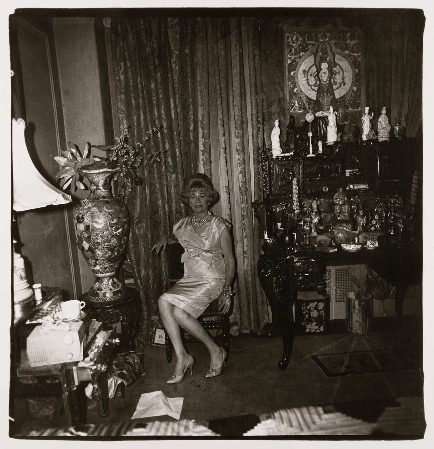 Diane Arbus. Widow, bedroom 55th St., N.Y.C., 1963. 1963