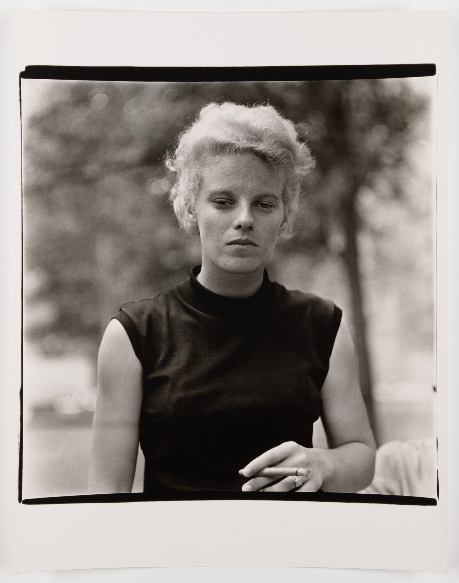 Diane Arbus. Girl with a cigar in Washington Square Park, N.Y.C., 1965