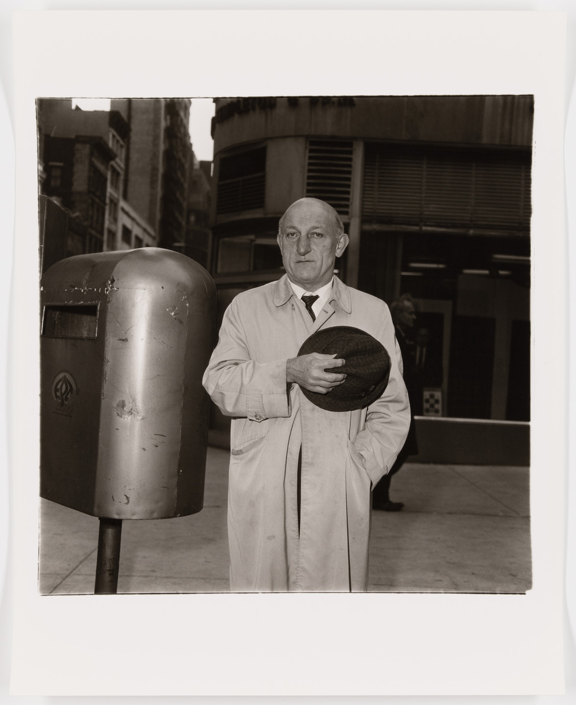 Diane Arbus. Man at a parade on Fifth Avenue, N.Y.C., 1969. 1969