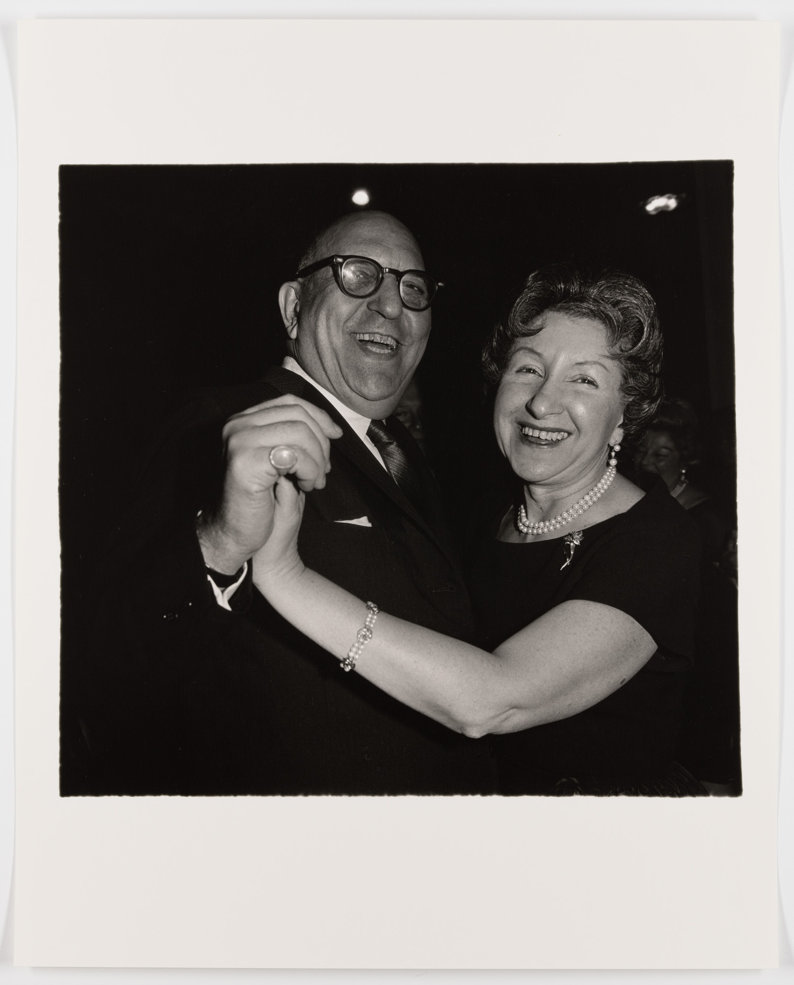 Diane Arbus. Jewish couple dancing, N.Y.C., 1963