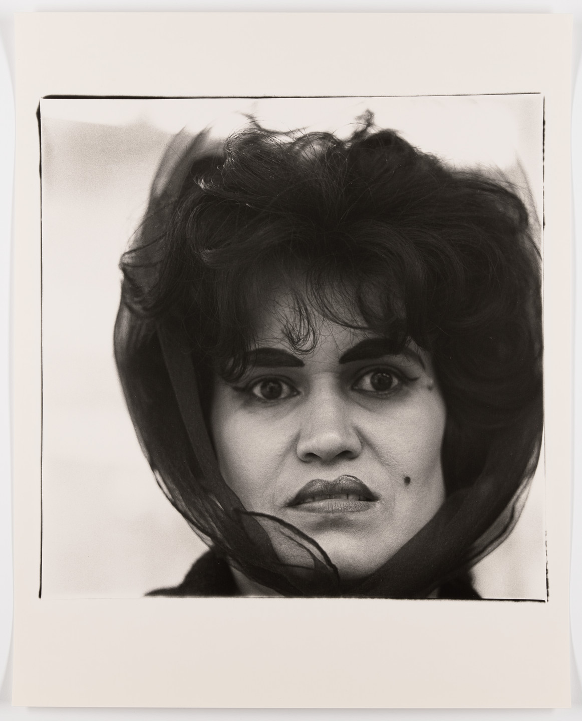 Diane Arbus. Puerto Rican woman with beauty mark, N.Y.C., 1965. 1965