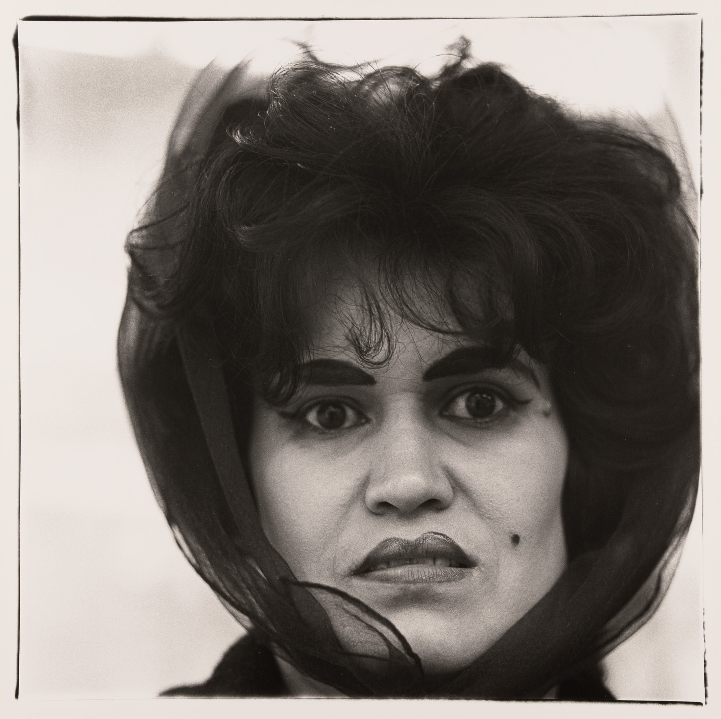 Diane Arbus. Puerto Rican woman with beauty mark, N.Y.C., 1965. 1965