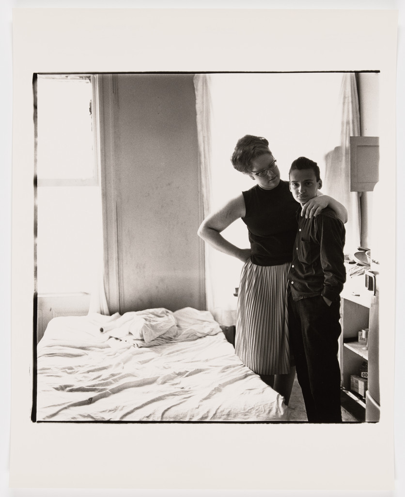 Two friends at home, N.Y.C., 1965, Diane Arbus, 1965