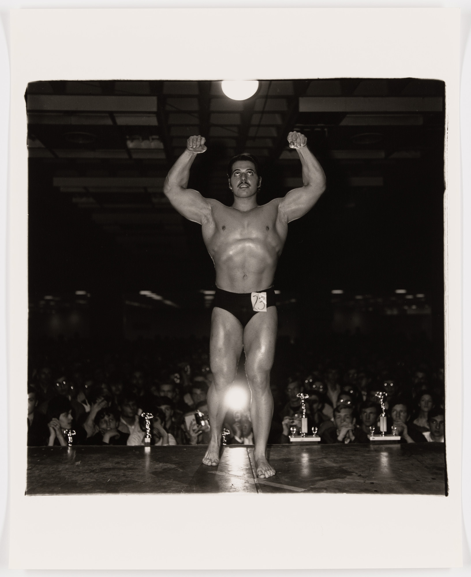 Diane Arbus. Muscle Man contestant, N.Y.C., 1968