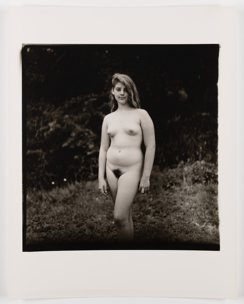 A young girl at a nudist camp, P.A., 1965
