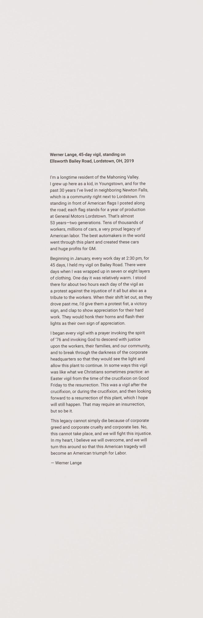 LaToya Ruby Frazier. Text