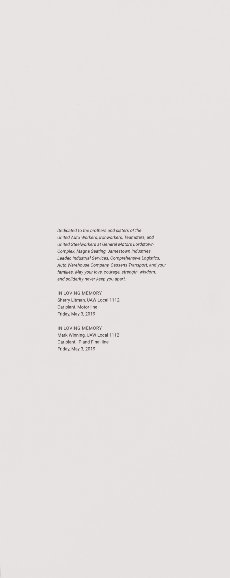 LaToya Ruby Frazier. Text