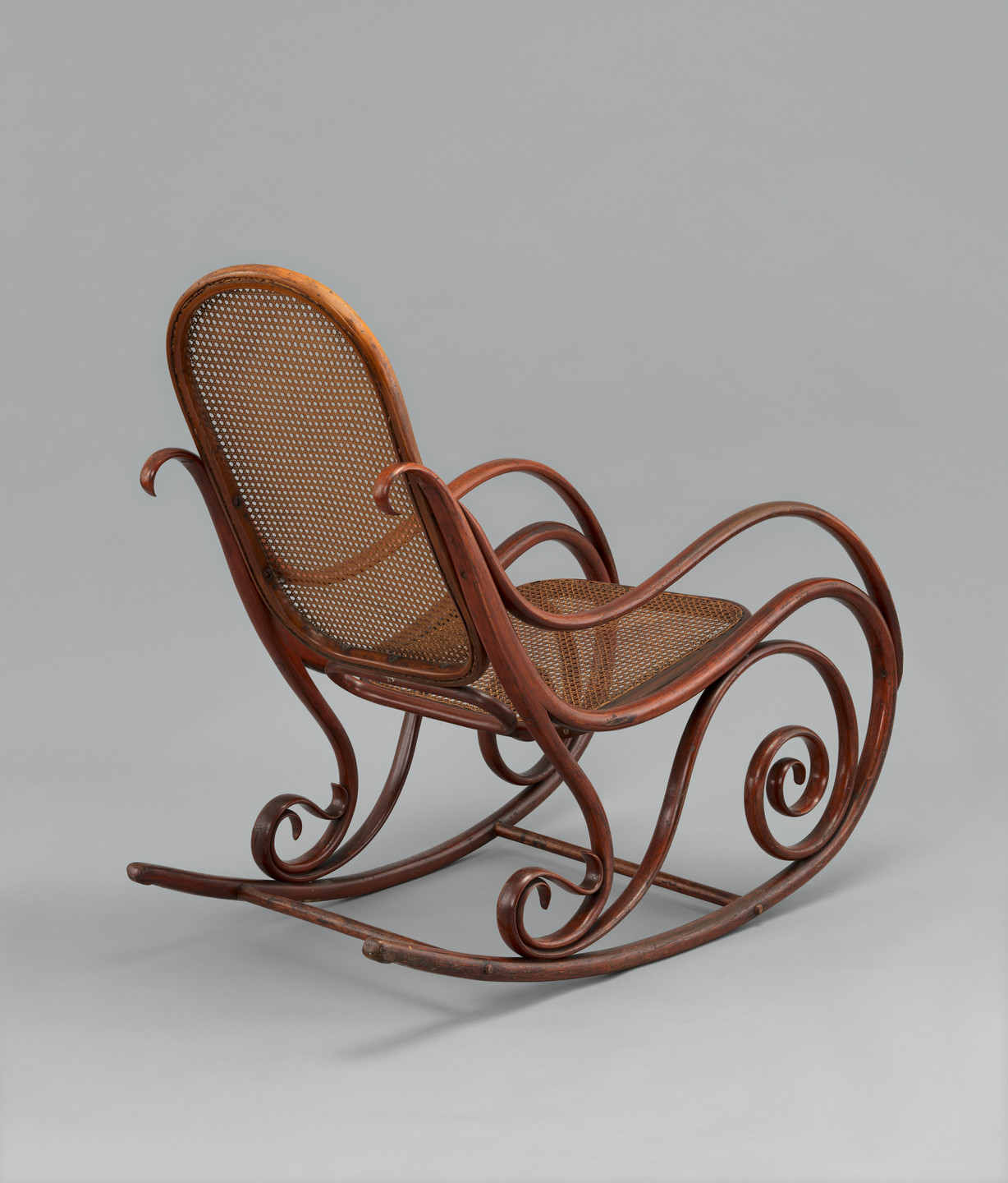Gebrüder Thonet, company design. Rocking Chair. c. 1860