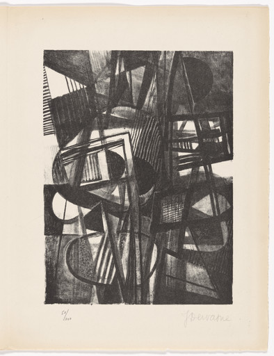 Plate (folio 12) from Art abstrait (Abstract Art)
