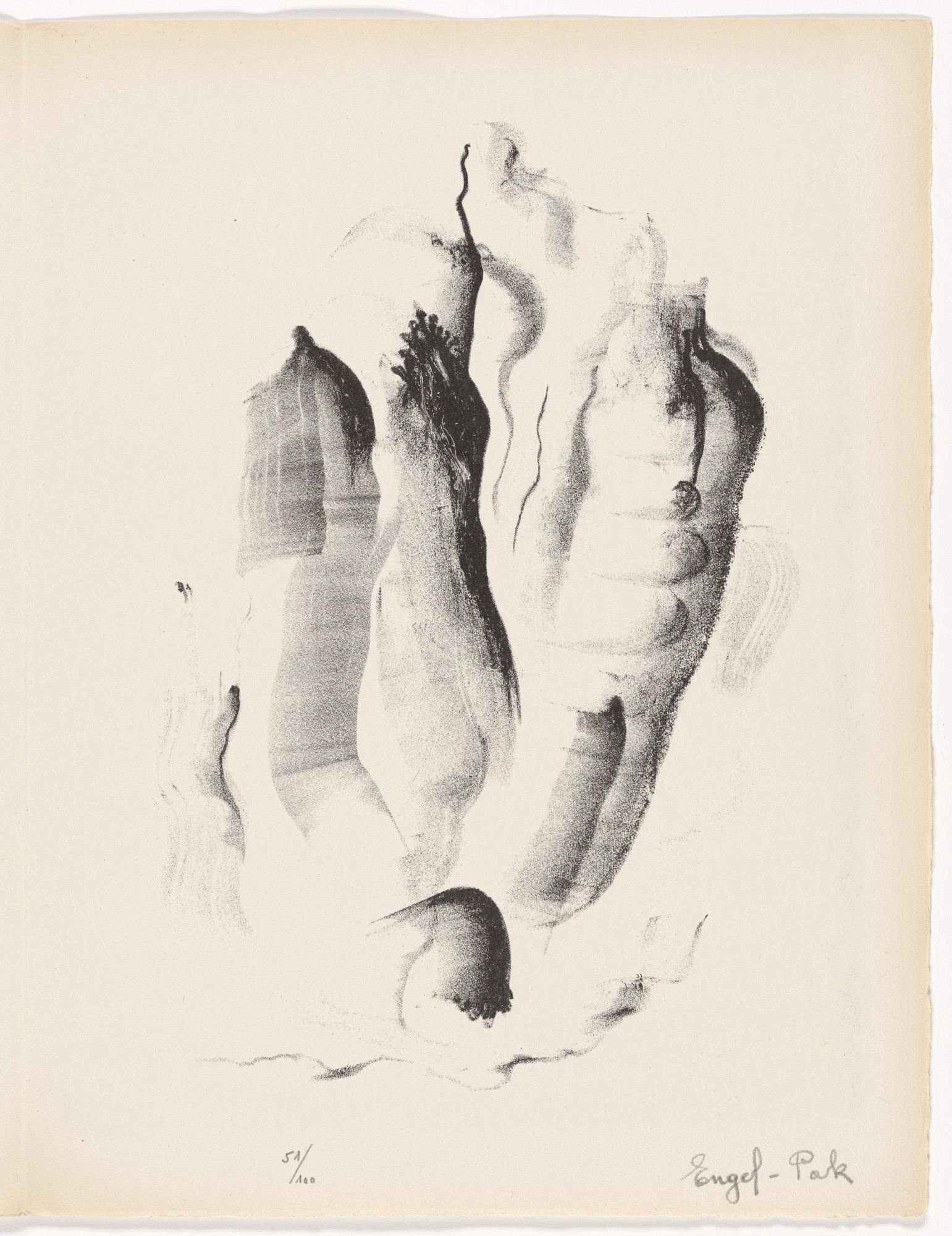 Engel-Pak. Plate (folio 18) from Art abstrait (Abstract Art)