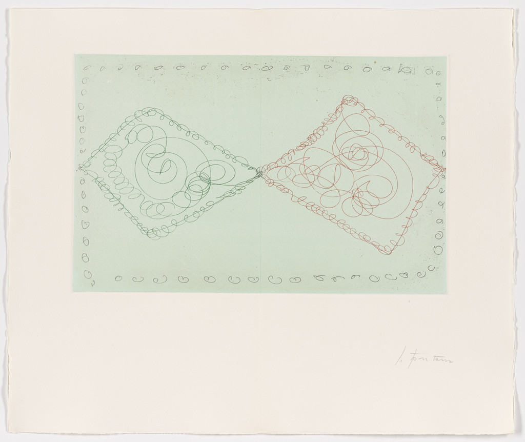 Double page plate (pages 42 and 43) from L'albero poeta