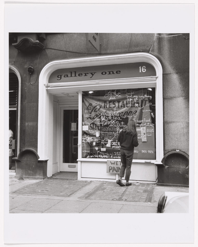 Sculpture Vivante (Living Sculpture), Festival of Misfits, Gallery One, London, October 23- November 8, 1962