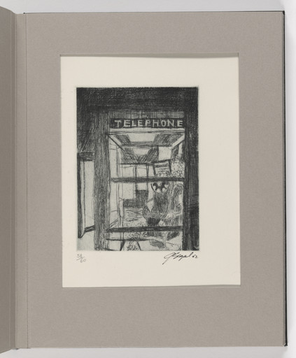 Untitled (plate 15) from The International Anthology of Contemporary Engraving: The International Avant-Garde, Volume 5: America Discovered (Anthologia internazionale dell'incisione contemporanea: L'Avanguardia internazionale: Volume 5: Scoperta dell'America)