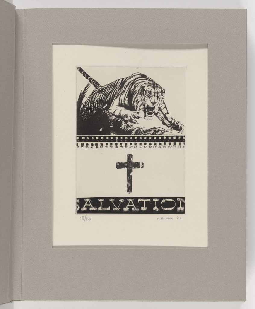 Untitled (plate 4) from The International Anthology of Contemporary Engraving: The International Avant-Garde, Volume 5: America Discovered (Anthologia internazionale dell'incisione contemporanea: L'Avanguardia internazionale: Volume 5: Scoperta dell'America)