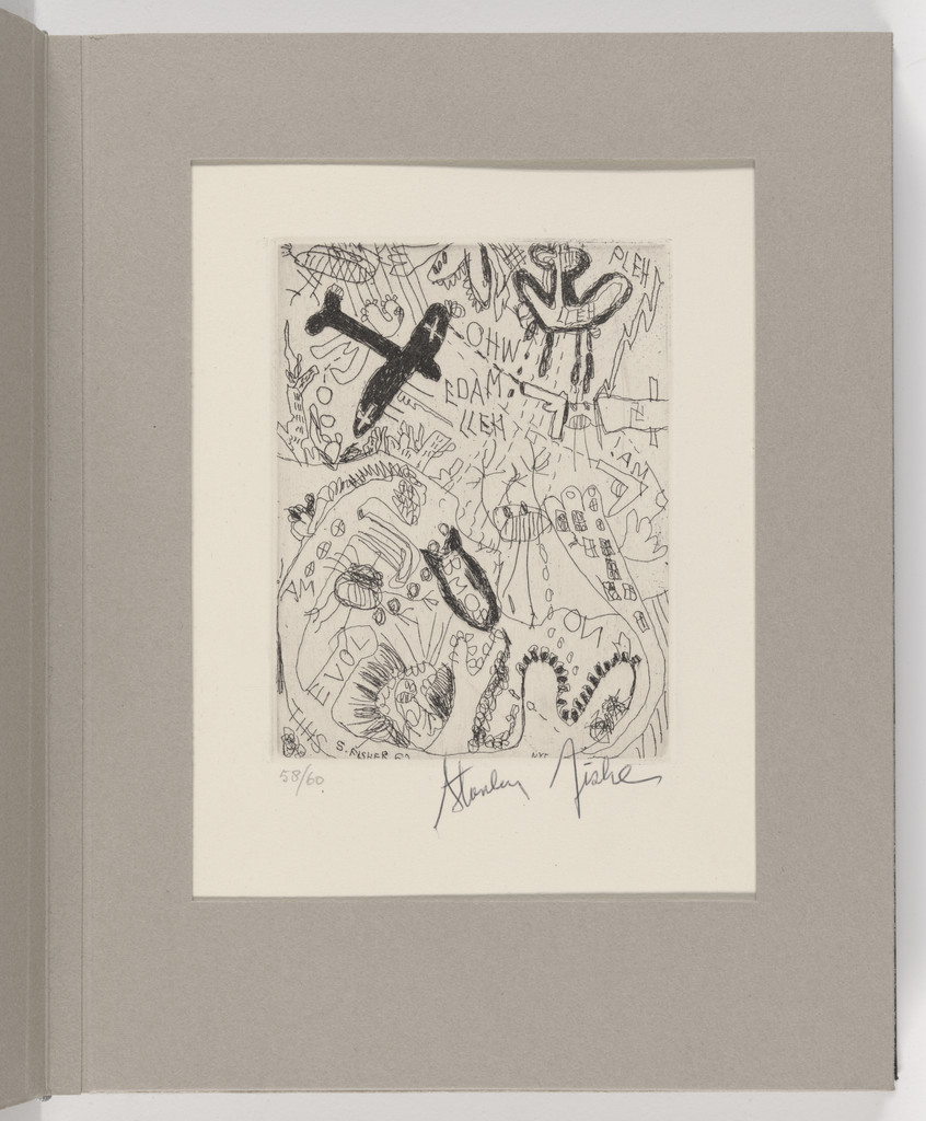 Untitled (plate 6) from The International Anthology of Contemporary Engraving: The International Avant-Garde, Volume 5: America Discovered (Anthologia internazionale dell'incisione contemporanea: L'Avanguardia internazionale: Volume 5: Scoperta dell'America)