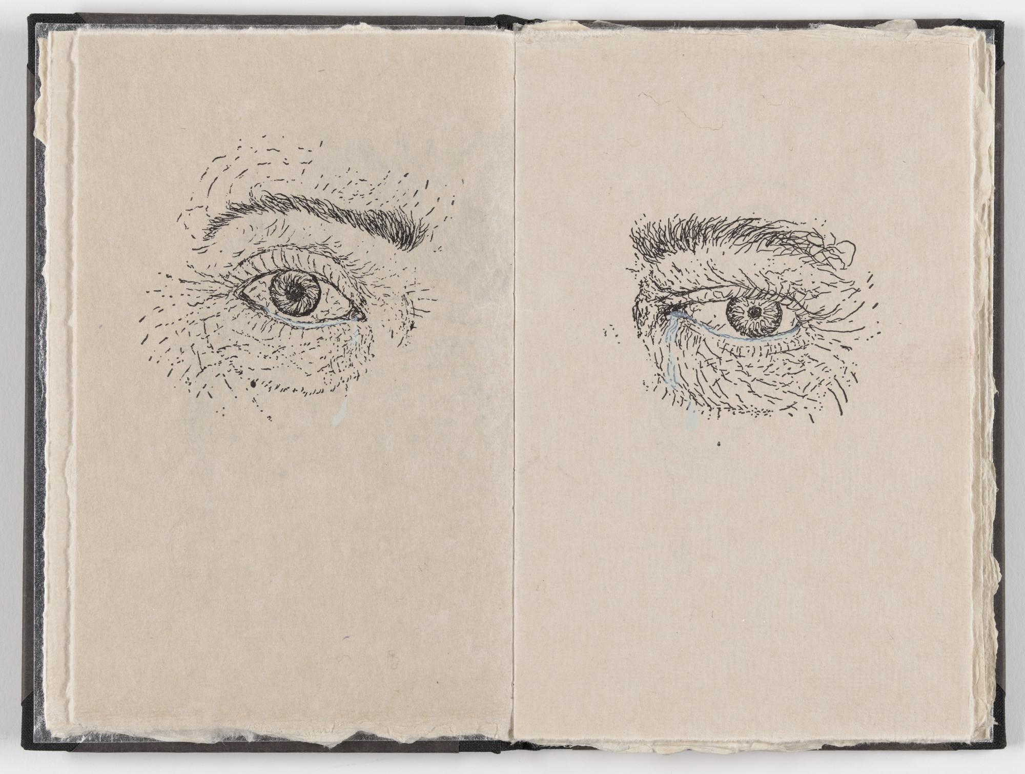 Kiki Smith. Double page plate (folios 3 verso and 4) from Fountainhead