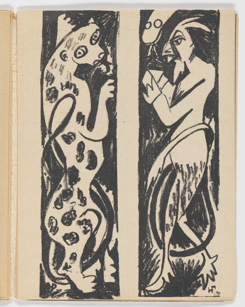 Plate (folio 9) from Igra v adu (A Game in Hell)
