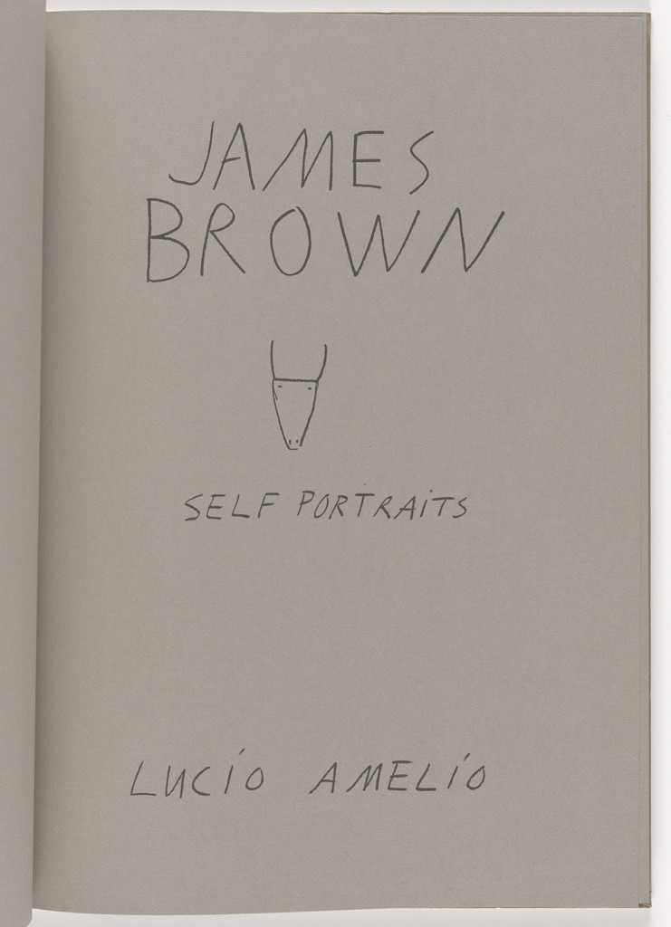 Title page from Self Portraits