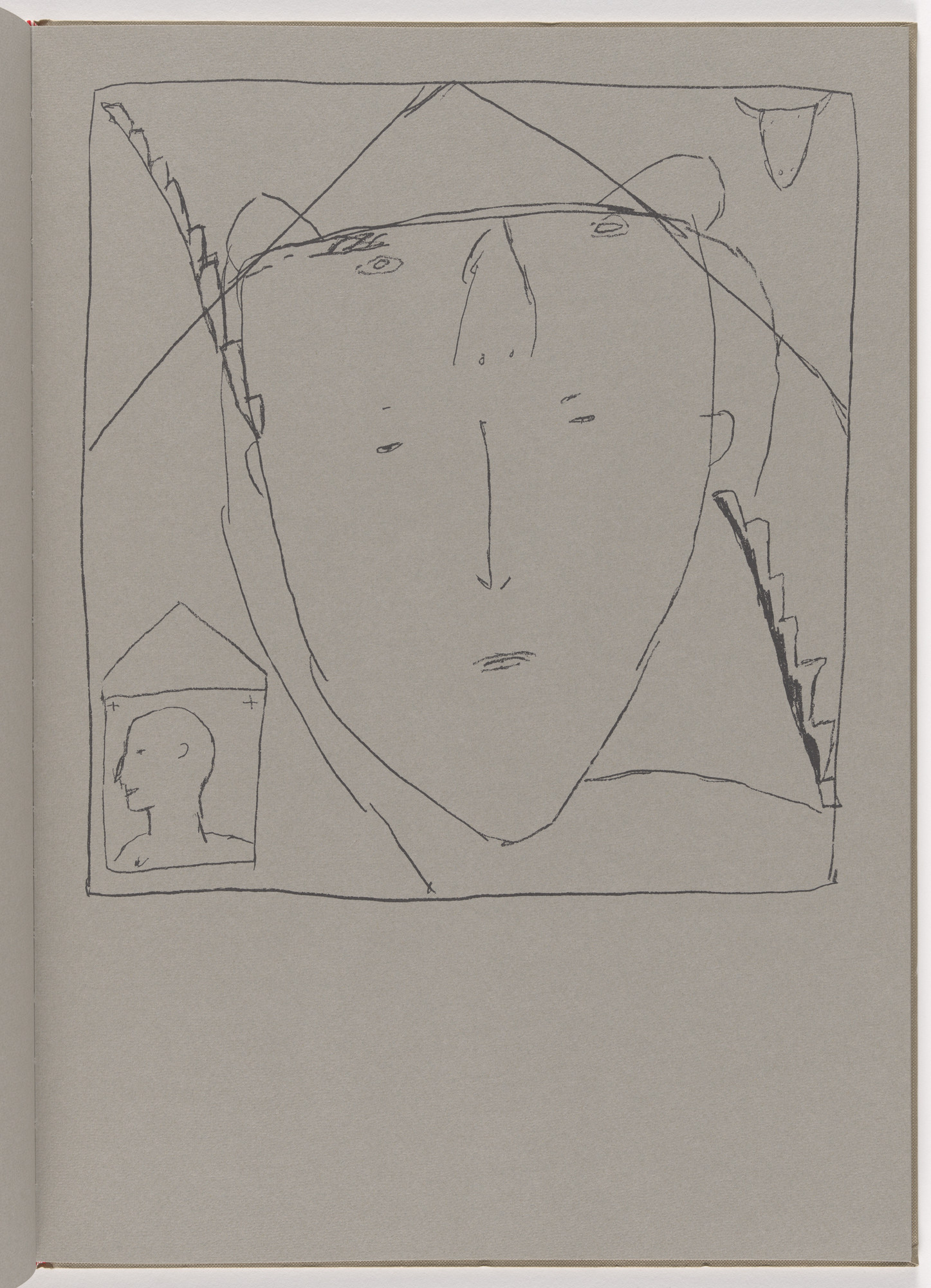 James Brown. Plate (folio 11) from Self Portraits