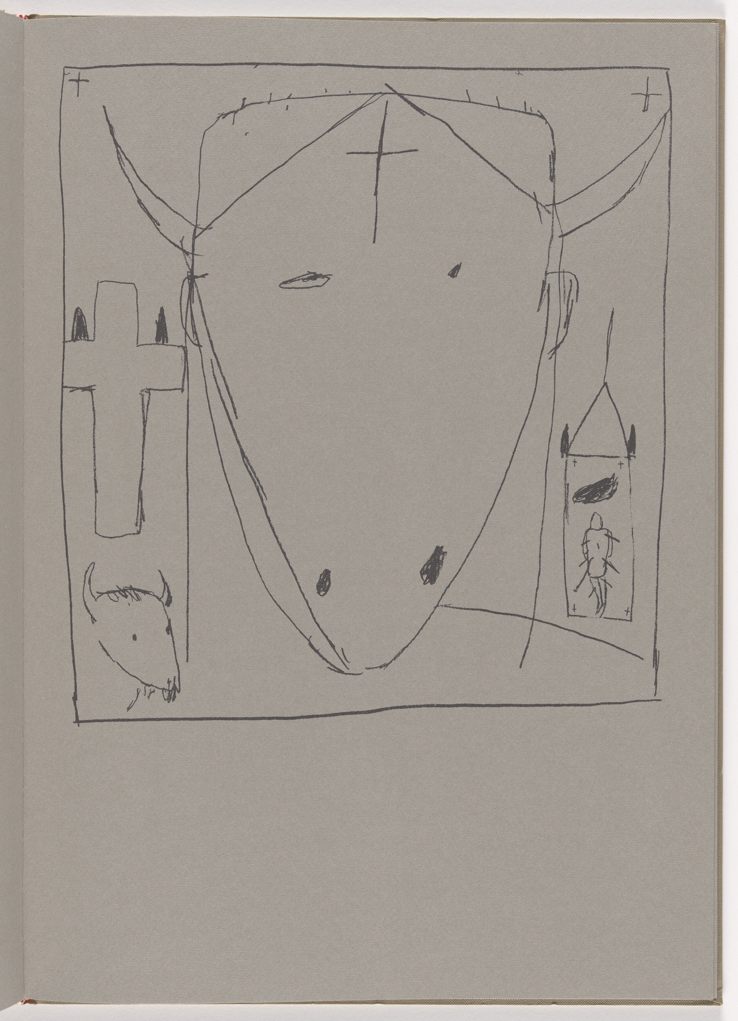 James Brown. Plate (folio 13) from Self Portraits