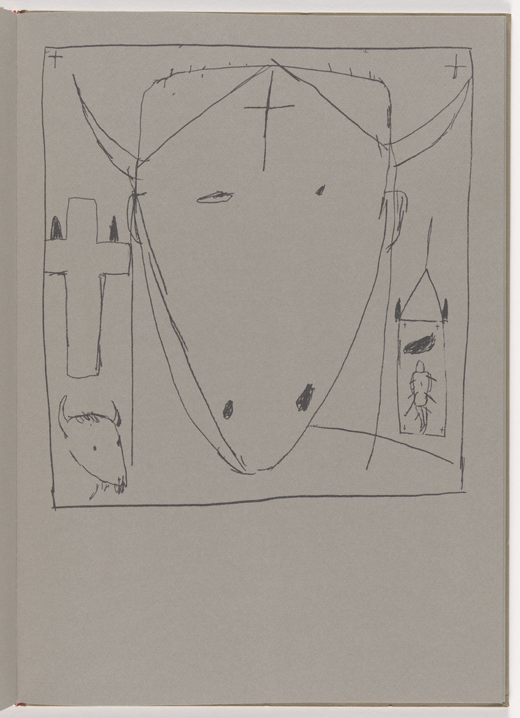 Plate (folio 13) from Self Portraits