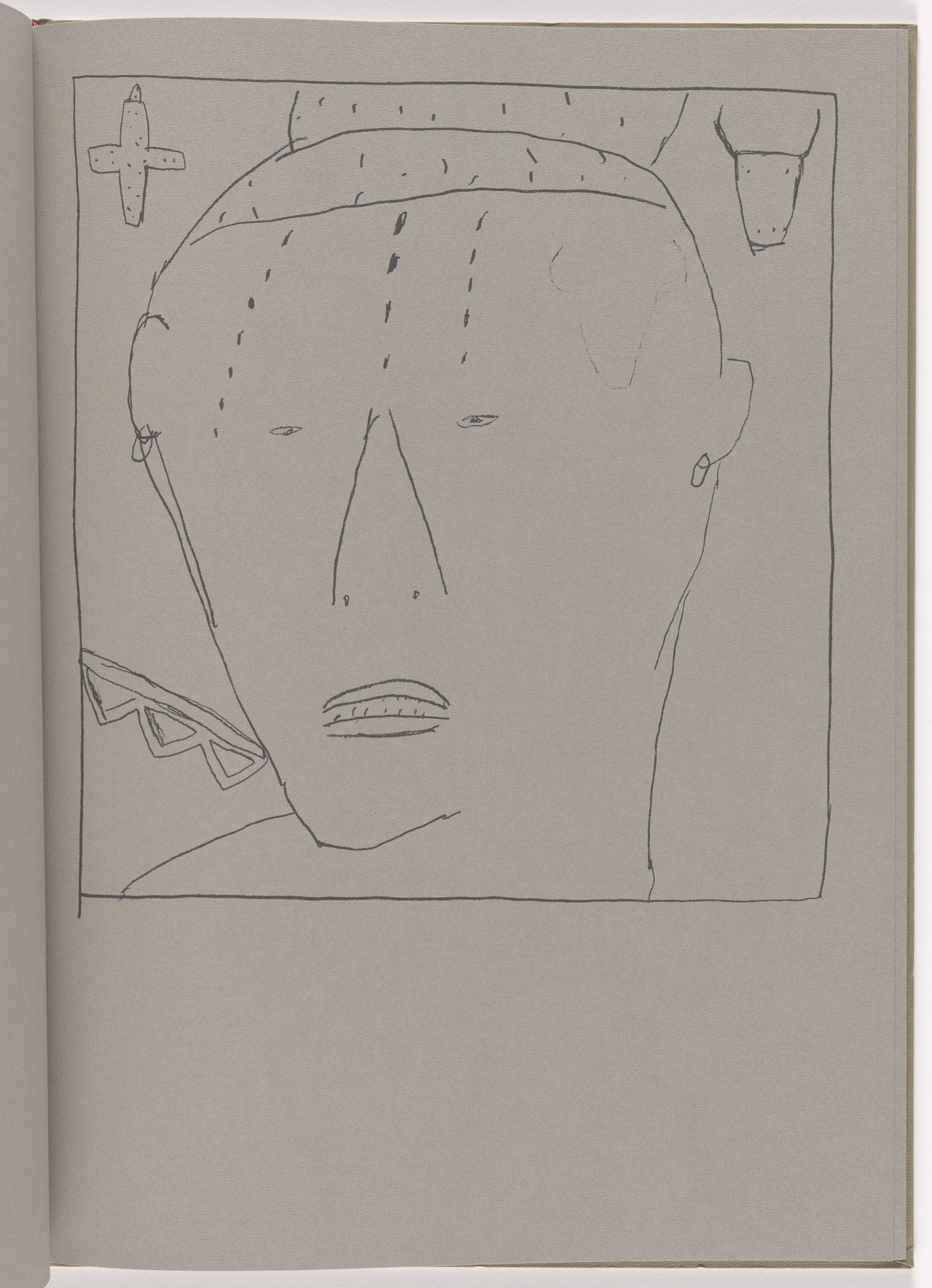 James Brown. Plate (folio 14) from Self Portraits