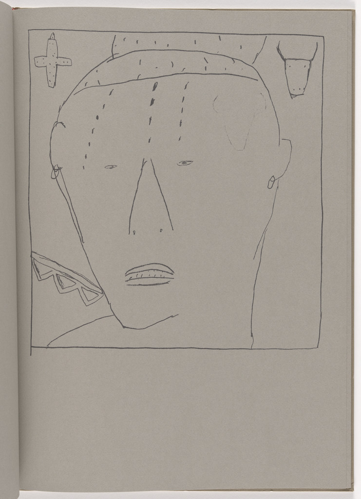 Plate (folio 14) from Self Portraits