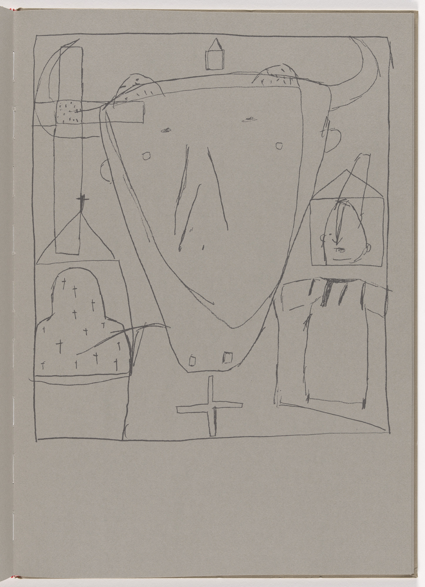 James Brown. Plate (folio 16) from Self Portraits