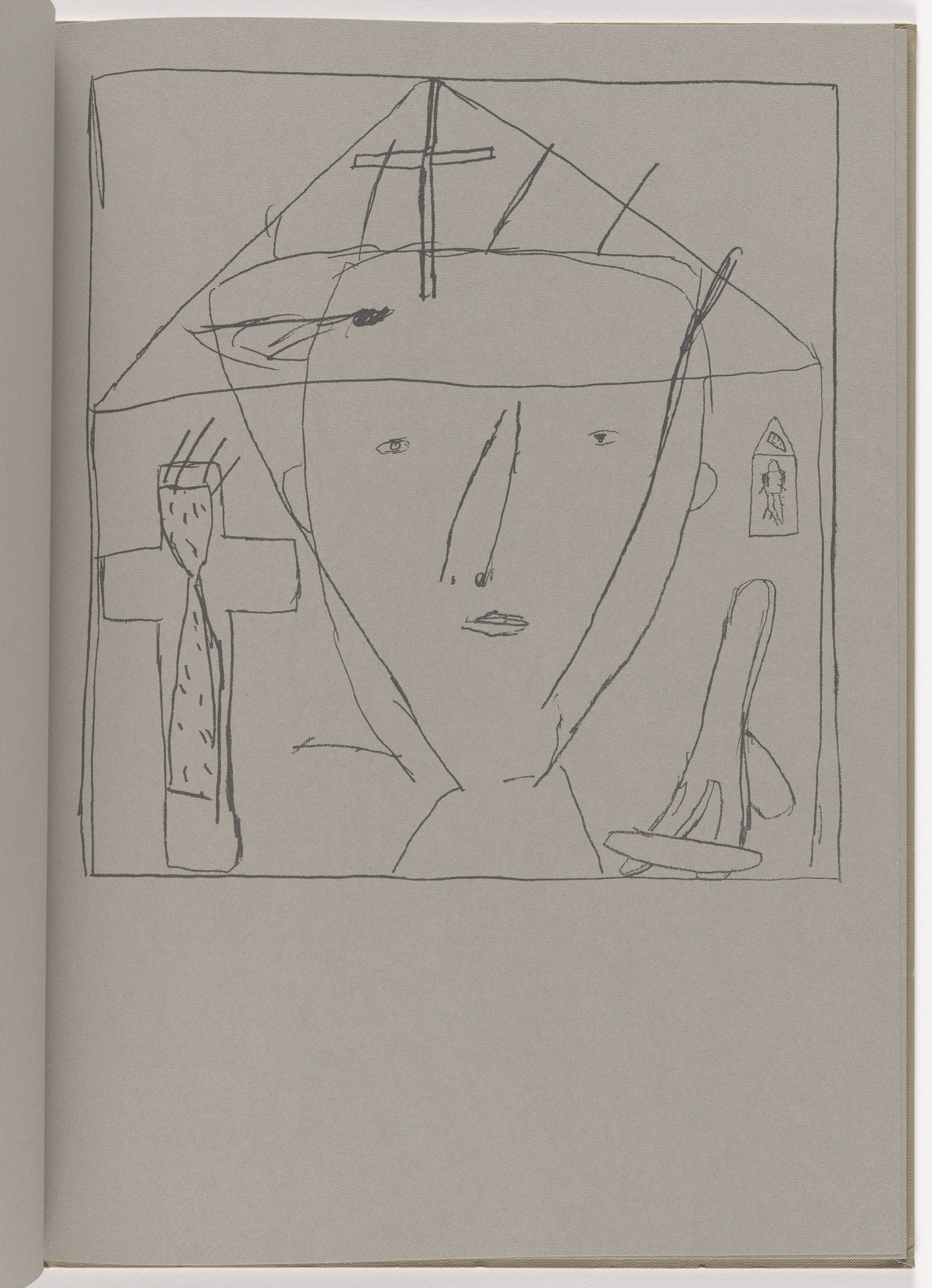 James Brown. Plate (folio 18) from Self Portraits