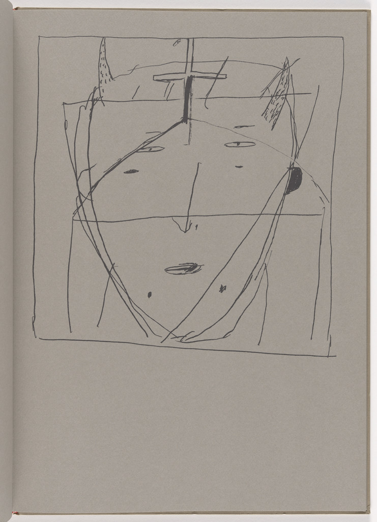 Plate (folio 19) from Self Portraits