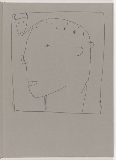 Plate (folio 3) from Self Portraits