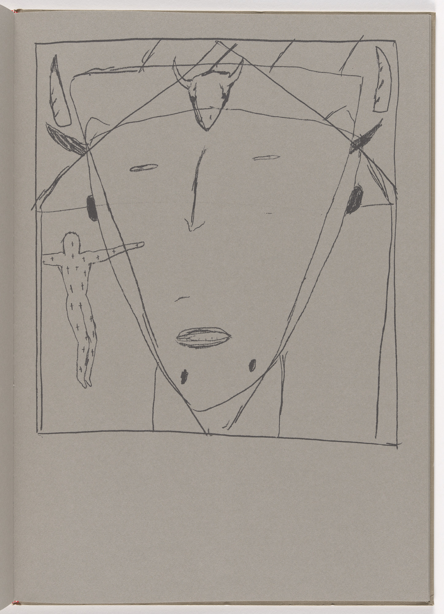 James Brown. Plate (folio 21) from Self Portraits