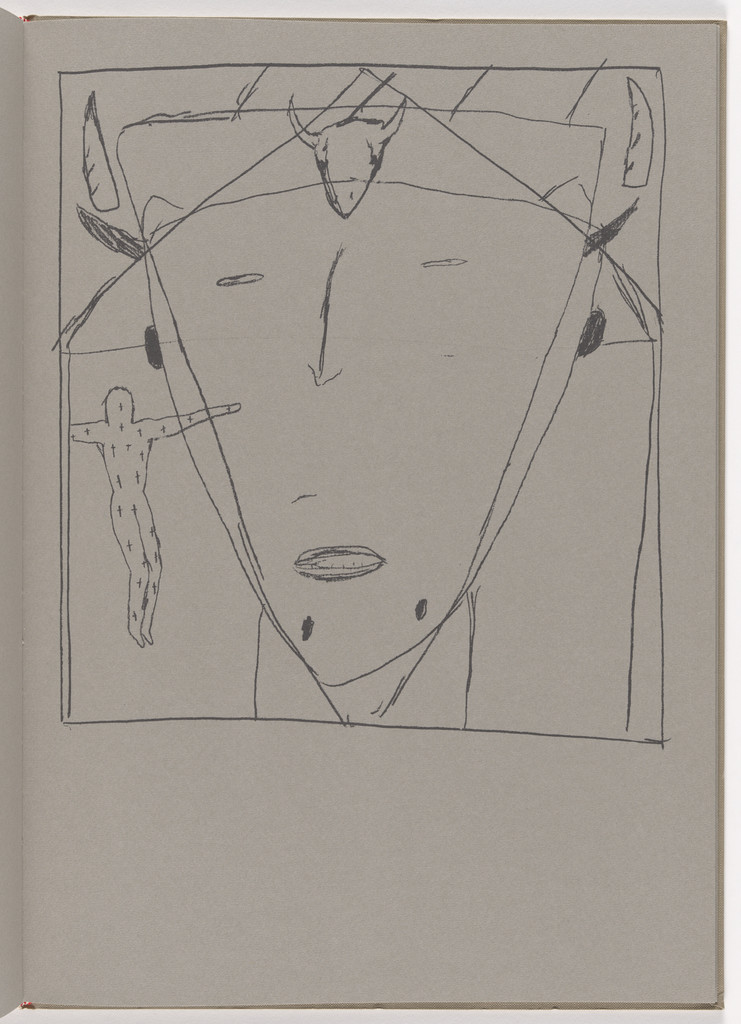 Plate (folio 21) from Self Portraits