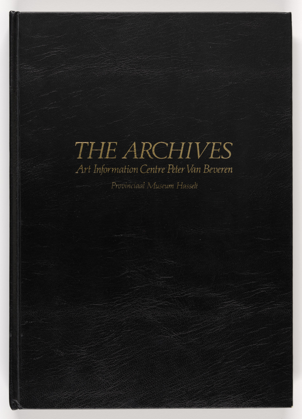 Carl Andre, Joseph Beuys, Marinus Boezem, Christian Boltanski, Daniel Buren, Miguel-Ángel Cárdenas, Robin Crozier, Hans Eijkelboom, Pieter Engels, Ken Friedman, Ad Gerritsen, Wim Gijzen, Klaas Gubbels, Richard Hamilton, Dick Higgins, Robert Jacks, Tommy Mew, Mauricio Nannucci, Richard Nonas, Arnulf Rainer, Dieter Roth, Yves De Smet, Al Souza, Endre Tót, Timm Ulrichs, Woody van Amen, Geurt van Dijk, Ben Vautier, Wolf Vostell, Various Artists. The Archives: Art Information Centre Peter Van Beveren. 1971–81, published 1981