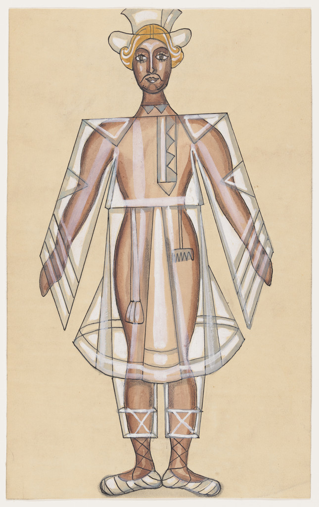 Costume design for the ballet Les Noces (The Wedding)