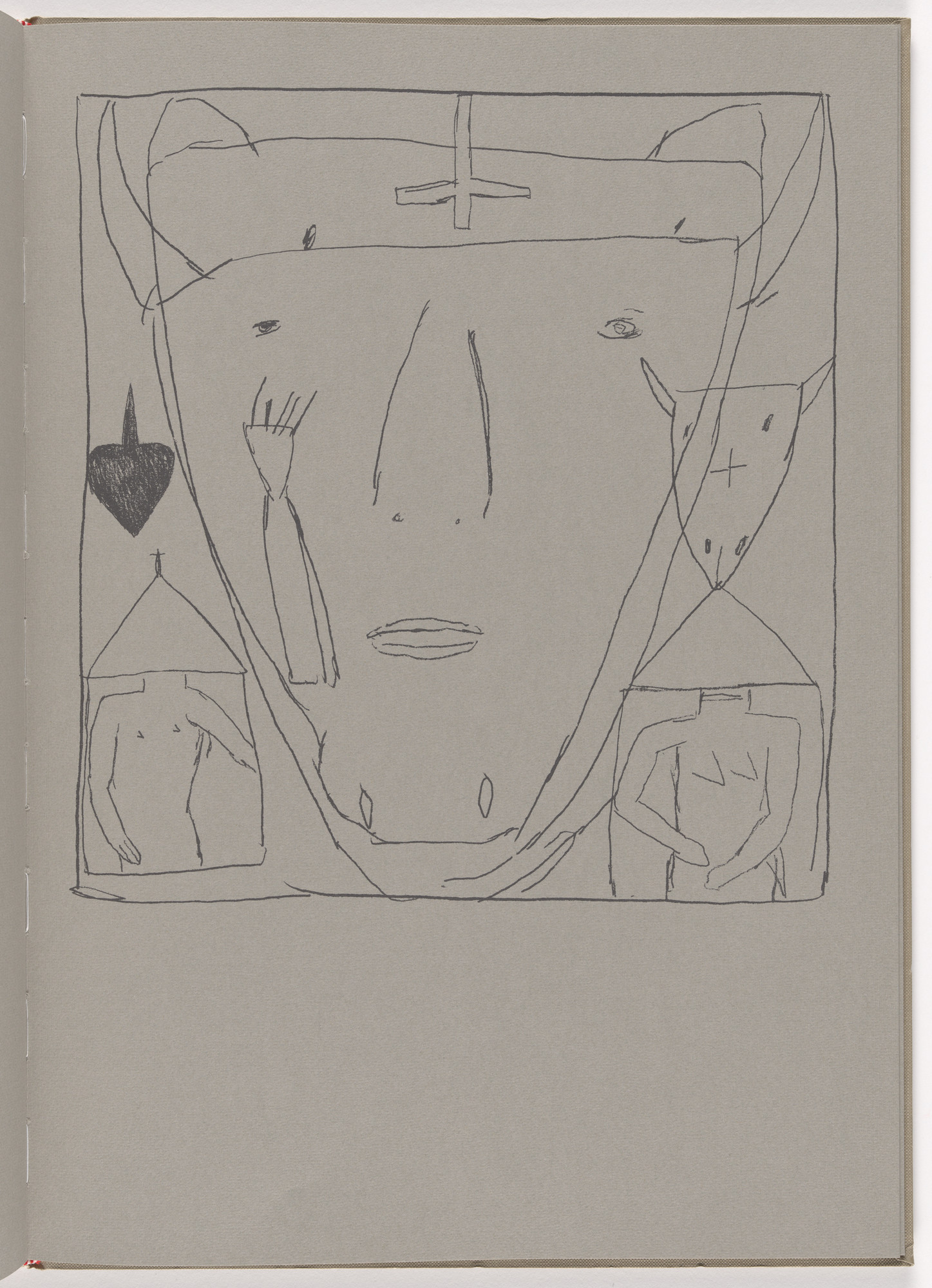 James Brown. Plate (folio 24) from Self Portraits