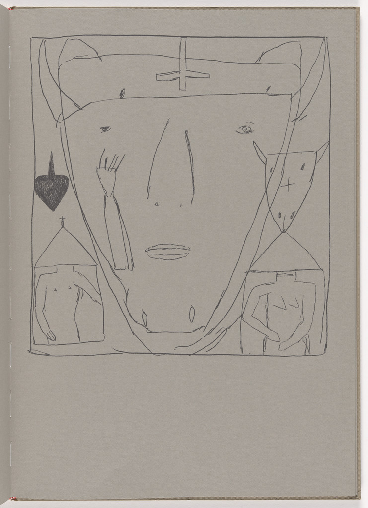 Plate (folio 24) from Self Portraits